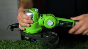 Обзор Триммер аккумуляторный GREENWORKS G24ST30MK2