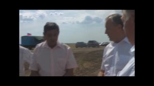 Приезд Губернатора в с. Малый Узень Питерского района Саратовской области.