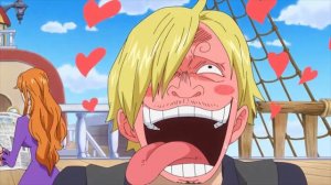 Sanji ladies moments in Land of Wano