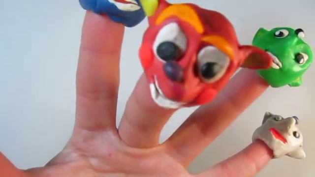 Семья пальчиков НА Русском | детские песенки