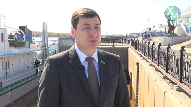 Плавполиклиника «Николай Пирогов» отправляется в летнюю навигацию по 48 отдаленным поселкам Югры смотреть онлайн