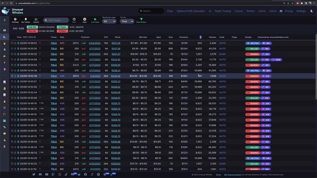 How To Follow Large Option Order Flow | Unusual Whales Options Flow Tutorial