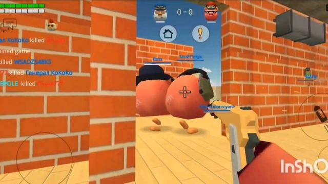 chicken gan режим захват флага Gameplay-гэймплэй