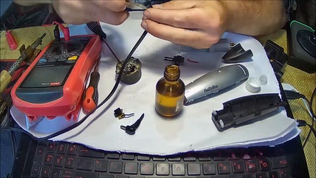 ремонт  машинки для стрижки Babyliss