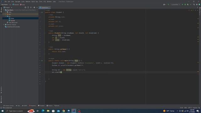 Instance Variables vs Local Variables