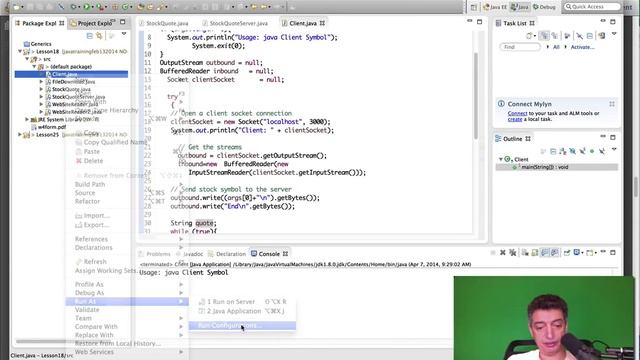 Intro to Java. Unit 10. Stock quotes with URL, Sockets, and RMI (in Russian).mp4 смотреть онлайн