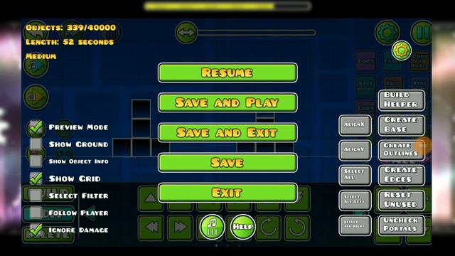 Полезные функции для новичков в строительстве уровней | Geometry dash