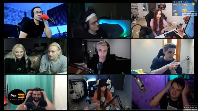 ИГРЫ ГАБАРА СО СТРИМЕРАМИ | ЧАСТЬ 1 смотреть онлайн