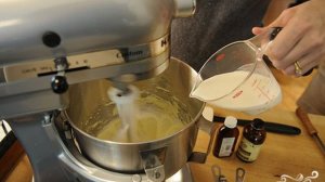 Пирог из персиков