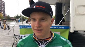 Max Kanter wint de tweede etappe in de massasprint