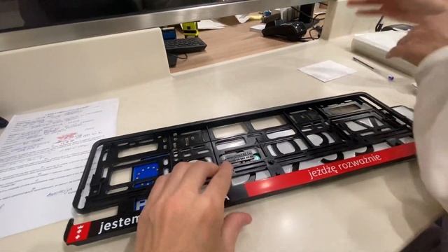 Оформляем машину в Польше. Получаем номера. смотреть онлайн