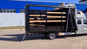 Газель Некст фермер со спальником и европлатформой 25 кубов (с разбором)