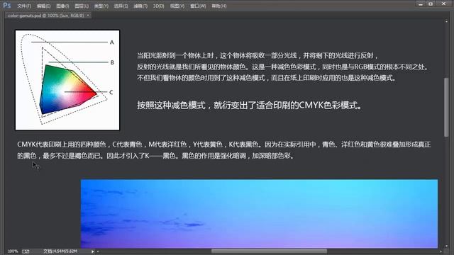 photoshop颜色原理篇1 6 理解屏幕颜色和打印颜色 смотреть онлайн