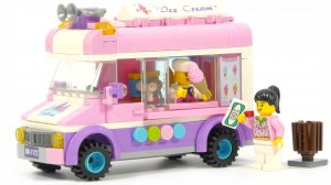 Собираем из ЛЕГО Фургончик с мороженым - Enlighten 1112 Ice-cream van