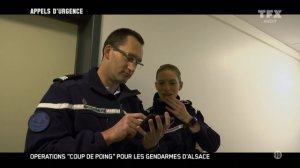 Appels d'urgence - Operations coup de poing pour les gendarmes d'Alsace