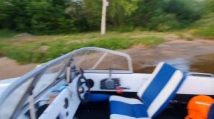 афалина 395 ,открытие сезона ,рыбинское водохранилище