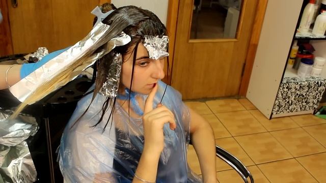 Окрашивание Балаяж / Balayage highlights /