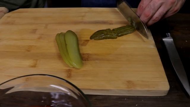 Огромный сэндвич простой и вкусный сэндвич