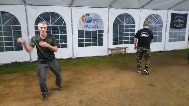 Тренировка  по фланкировке для новых ребят в Париже смотреть онлайн