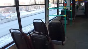 Трамвай Санкт-Петербурга 6-1: ЛВС-86К б.3081 по №20 (01.01.16)