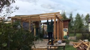 Разбираем сарай 6x3м за 1 день