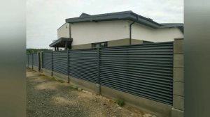 Модульный быстро сборный фундамент для забора.