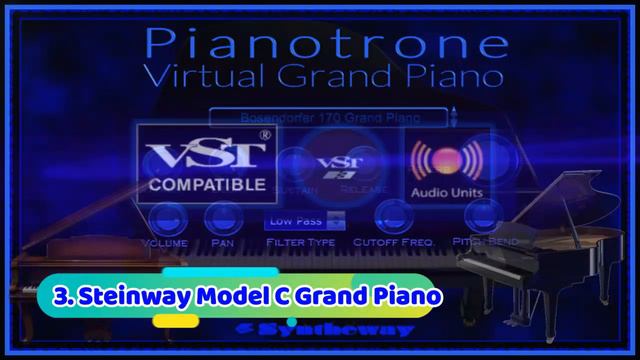 Pianotrone Acoustic Grand Pianos VST VST3 Audio Unit Plug EXS24 KONTAKT Win Mac Apple Silicon M1/M2
