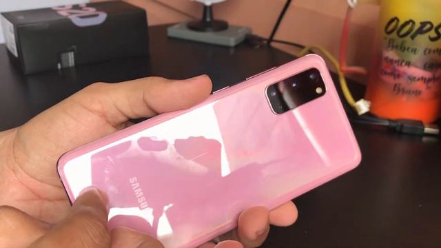 Unboxing Samsung Galaxy S20 Cloud Pink (2021) смотреть онлайн