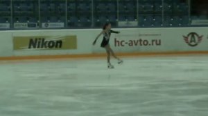 Первенство Свердловской обл 2014 2015 Девушки, 1 сп КП #10 Анастасия ВЫСОТИНА