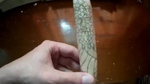 Вилка для мяса. Резьба по дереву. Meat fork. Carving.