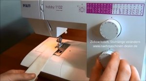 PFAFF hobby 1132 Nähmaschine deutsch