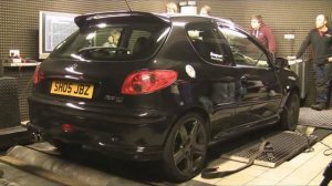 Peugeot 206 GTI 180 Rolling Road