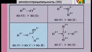 Химия 10 класс. Химическая связь в органических соединениях