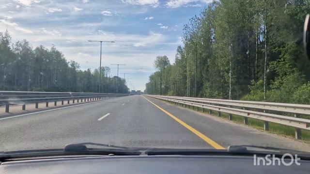 В Турцию на машине. Июнь 2024. Санкт-Петербург - Аланья. День 1 Спб-Отрадное.