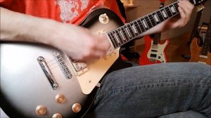JET JL500 SLB Silver Burst - great Les Paul copy - solo over backing track