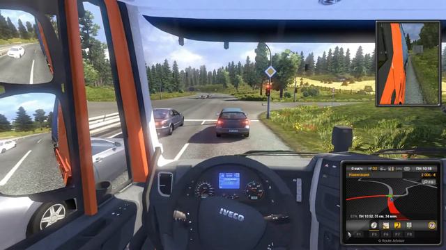 Euro Truck Simulator 2. На фуре по Европе #1