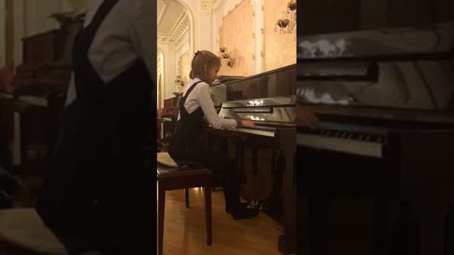 Виктория Жужгова, 13 лет; А. Хачатурян Токката; ноябрь 2019 смотреть онлайн