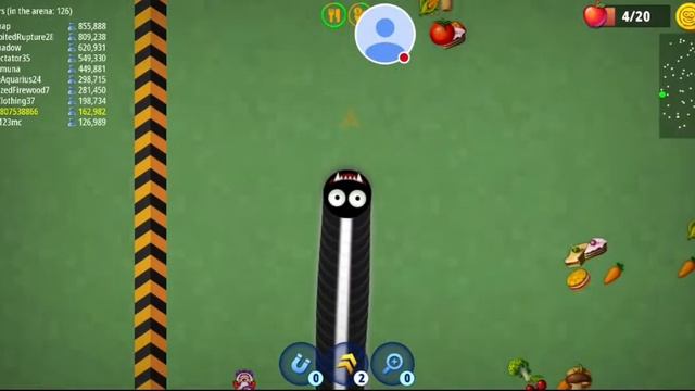 ?TRY175 LIVE best game HUNGRY slither snake ? WormsZone.io смотреть онлайн