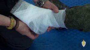 Повязка на голеностопный сустав