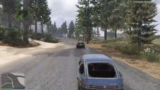 Gta 5 вовремя простреленное колесо смотреть онлайн