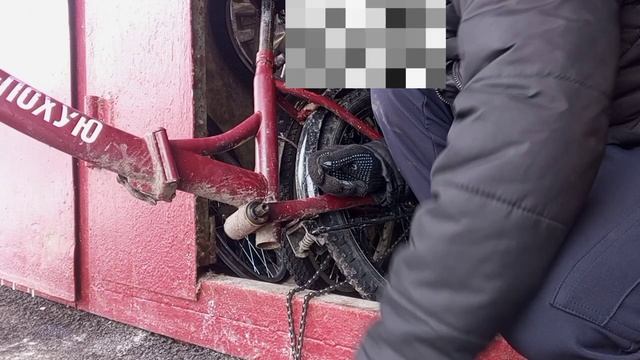 ремонт бордового велосипеда буква ю замена касеты на втулке ??#врекомендации #топ #ремонт