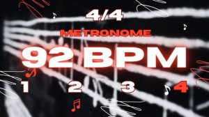 92 BPM - 4/4 Metronome