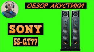 Обзор акустики SONY SS-GT77