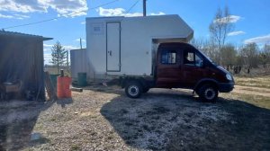 Установка жилого модуля на ГАЗ 23107 соболь-фермер