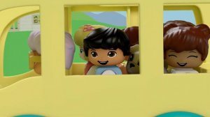 LEGO DUPLO - Wheels On The Bus Song | Nursery Rhymes For Babies | Kids Songs ABCs 123s