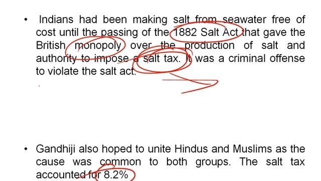 Salt Satyagraha and Dandi March; Why Gandhiji broke the saltlaw to commence Civil Disobedience Movt