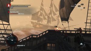 HMS Prince Legendary Ship (Mod) Vs HMS Prince Legendary Ship - The Ghost Ship || AC4: Black Flag
