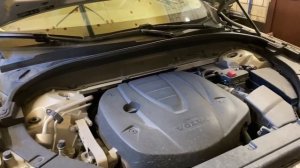 Проверка тормозной жидкости тестером на Volvo xc 60 2G