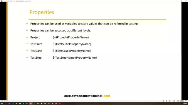 SoapUI API/Webservices Testing Part 11- Properties in SOAPUI