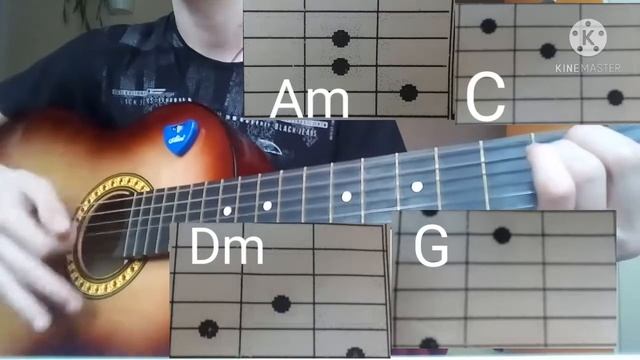 Разбор на песню Виктора Цоя (БЕЗ БАРРЭ) - Звезда по имени Солнце.Разбор ( Начинающий гитарист). смотреть онлайн